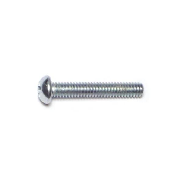 Midwest Fastener #8-32 x 1 in Phillips Round Machine Screw, Zinc Plated Steel, 36 PK 63594 - main